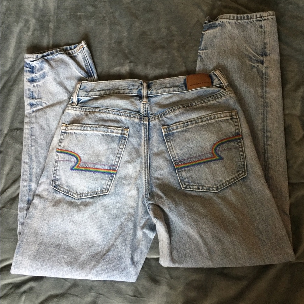 American Eagle 90’s Boyfriend Pride Jeans